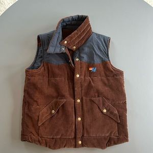 Unisex Aviator Nation reversible vest.